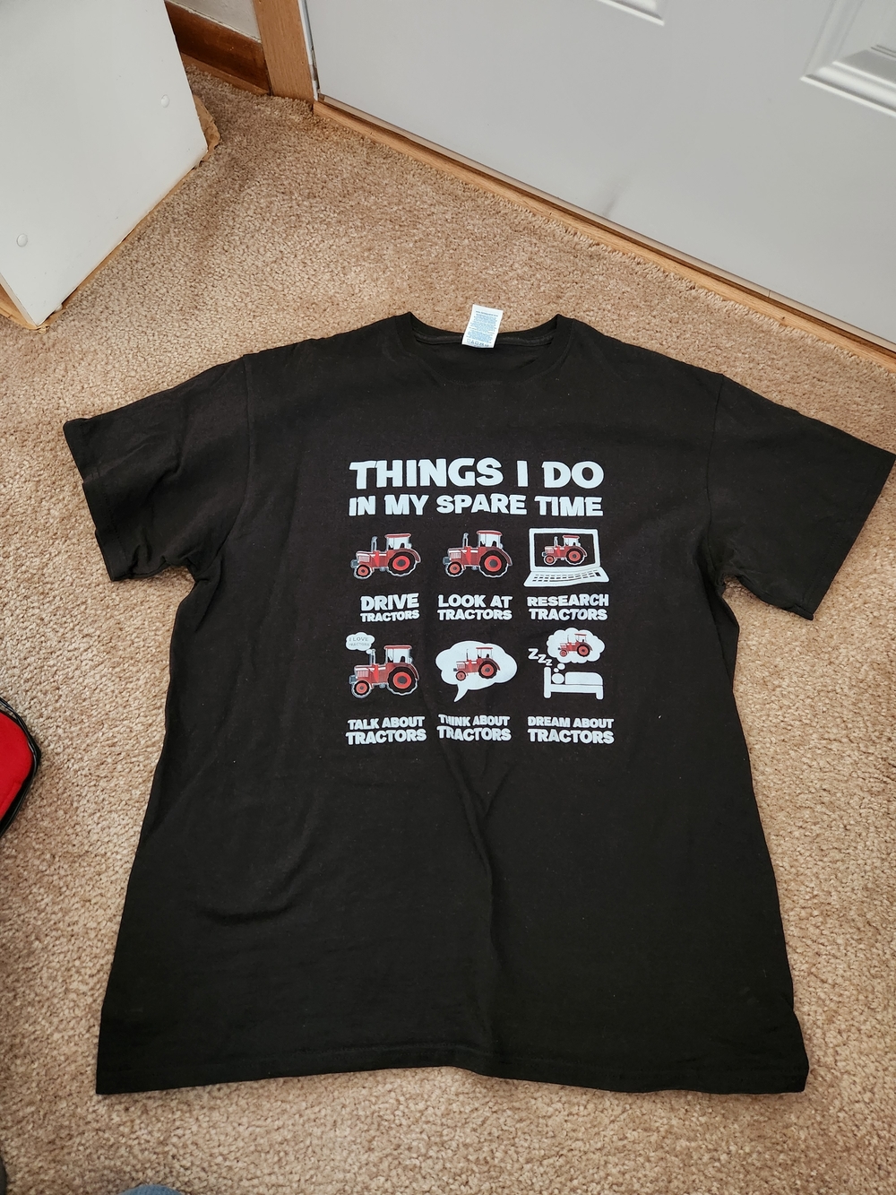 Tractor T-shirt - "Things I Do in My Spare Time"